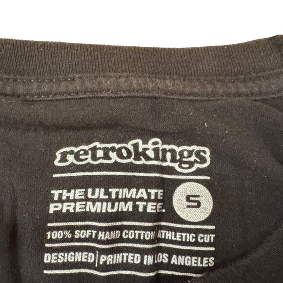 RetroKings Killer Crossover Basketball Graphic T-Shirt Black Size S Streetwear - Picture 5 of 7